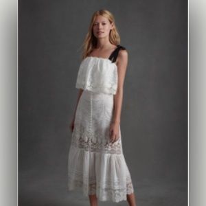 Saloni Jemi Top and Lorna Lace Skirt Size 2